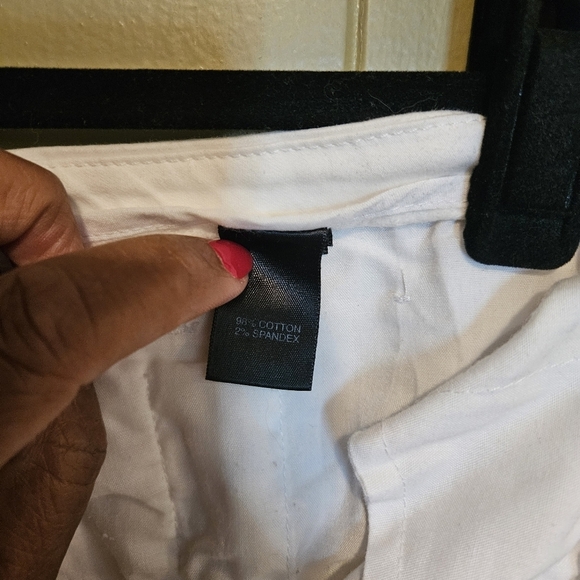 Avenue Stretch Capris, Women's, Size 14, White, Summer, Travel - Picture 6 of 6